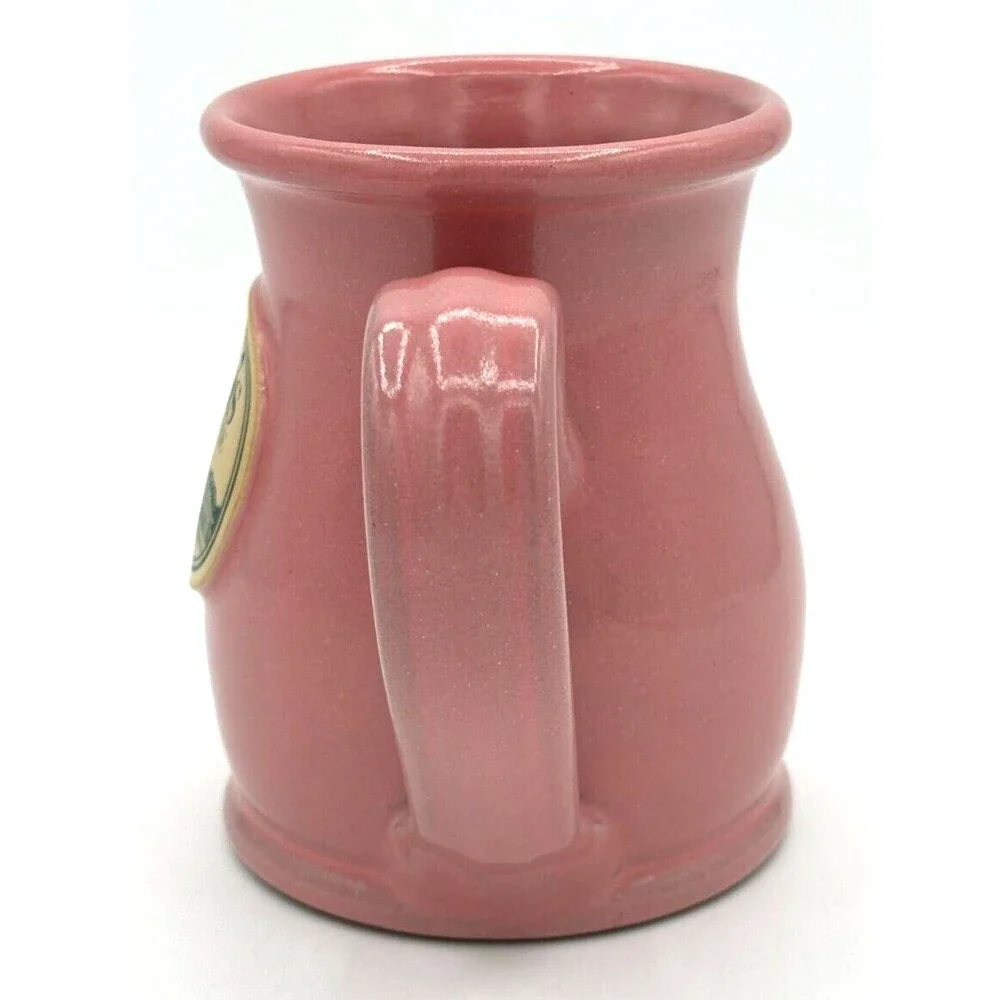 2016 DENEEN POTTERY Stoneware Mug Cup Reba's Ranch House‎ Branded Hand-Thrown